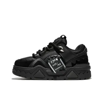 DY Red Eye Collection Puffy Shoes Unisex Black