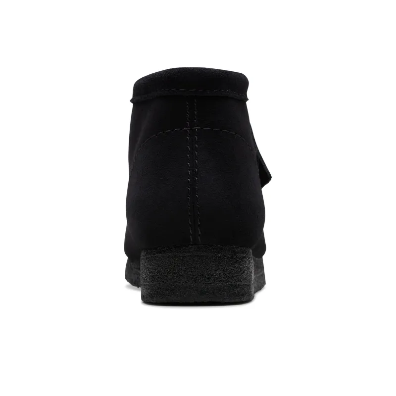Clarks Wallabee Boots 'Black Suede'-3
