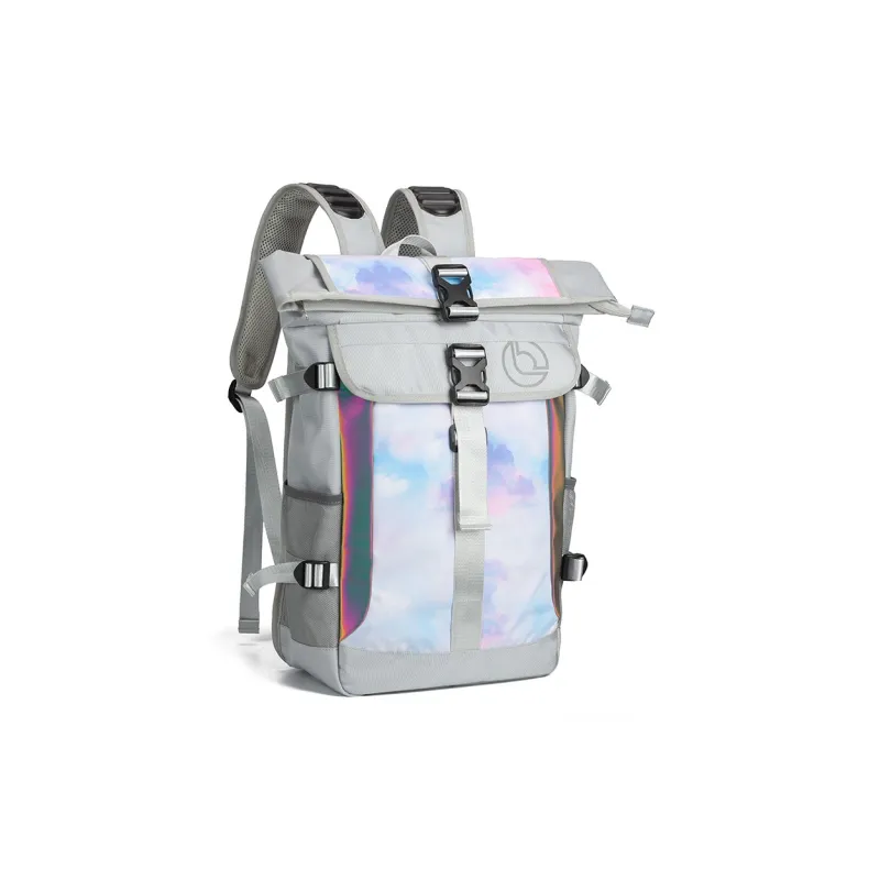 LOVERPUSS Polyester Backpack Large Size Unisex Black-9