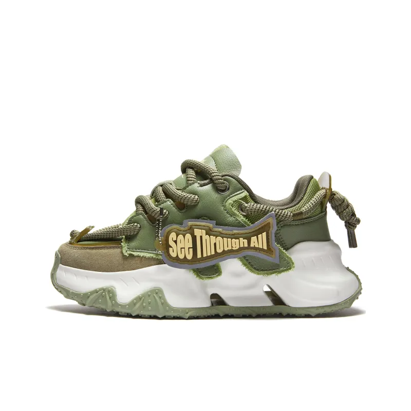 RIFUGIO VO' Flying Fish No.1 Wear-Resistant Height Increasing Low-Top Chunky Sneakers Unisex-48