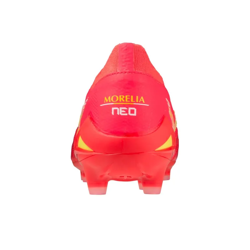 Mizuno Morelia Neo Red Yellow-3