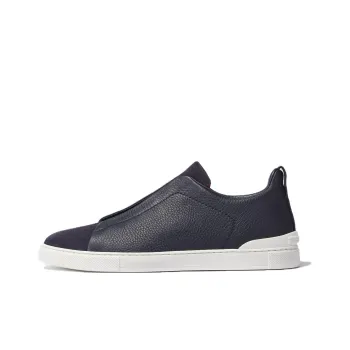 Zegna Slip on Suede Sneakers