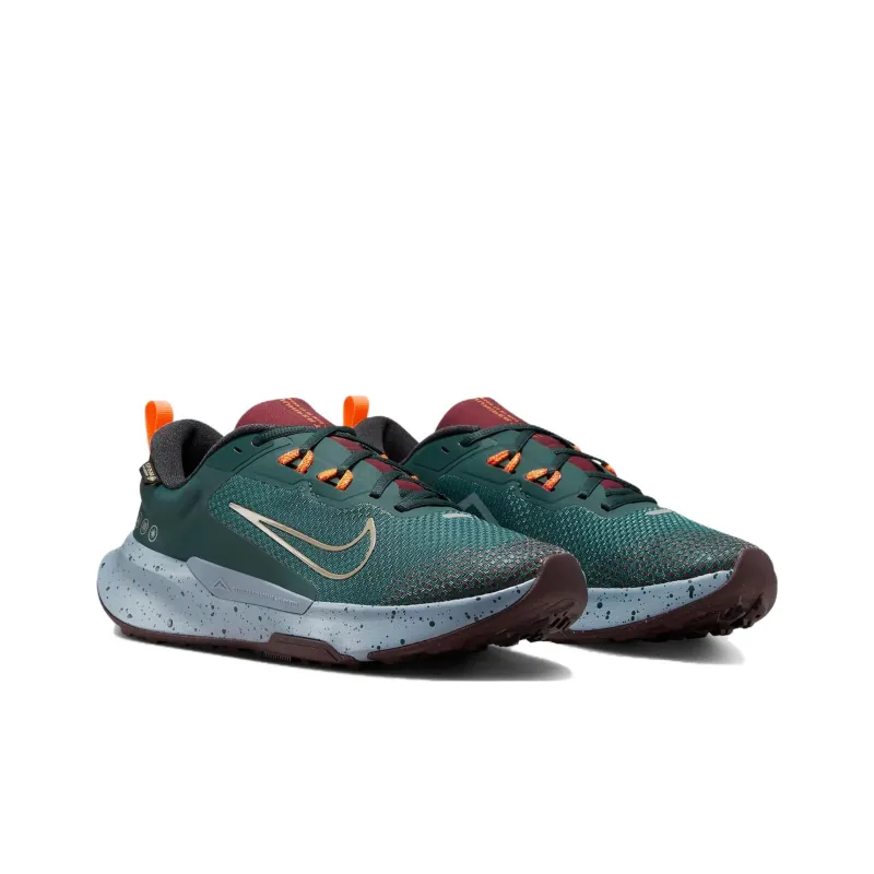 Nike Juniper Trail 2 Gore Tex Deep Jungle Night Maroon Safety Orange Khaki-2