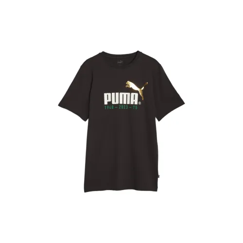 PUMA No. 1 Logo Celebration T-Shirts Men Black