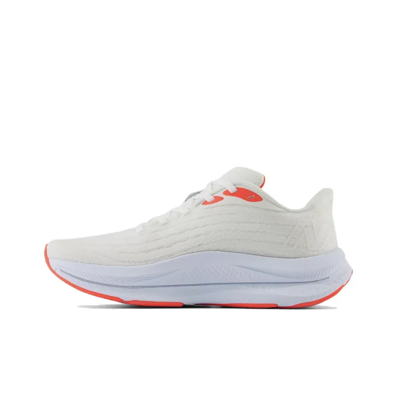 New Balance NB FuelCell Cushioning Low Top Running Shoes Women's White Red-0