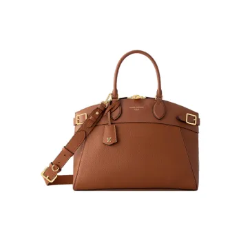 LOUIS VUITTON Cow Leather Shoulder Bag, Crossbody Bag, Handbag Regular Women's Brown