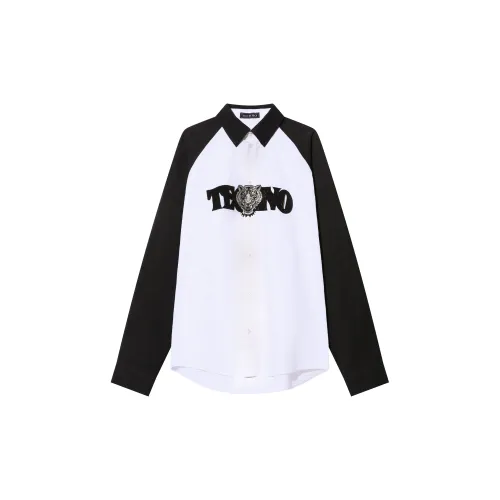 TCH Shirts Unisex White Base With Black Logo