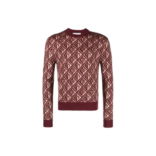 Marine Serre Moon Diamant Jacquard Wool-blend Jumper