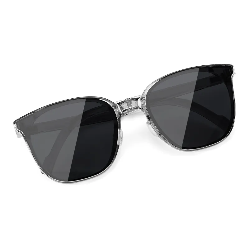 CLARKIA FLOWER TR/Memory Plastic Square Sunglasses Unisex-16