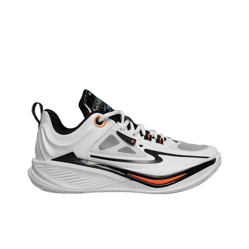 Erke Humble TD Anti-Slip Wear-Resistant Low-Top Basketball Shoes Men's Erke White-1