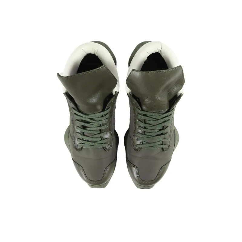 Adidas Tech Runner X Rick Owens 'Earth Green'-3