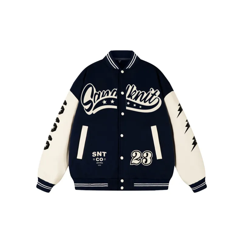 SandKnit Baseball Jacket Unisex-15