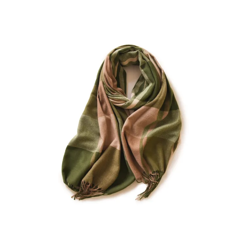 FREE RABBITⅡ Faux Cashmere Knit Scarves Unisex-8
