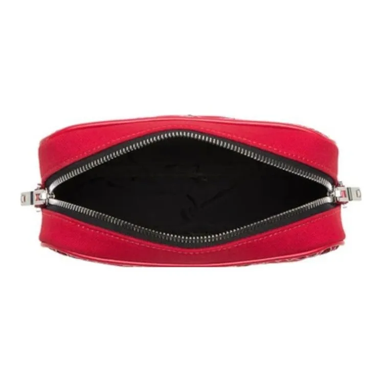 AMIRI Cotton Canvas Canvas Bag Shoulder Bags Men's Red-4