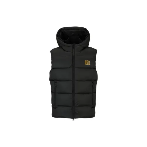 HUGO BOSS Vests Men Black