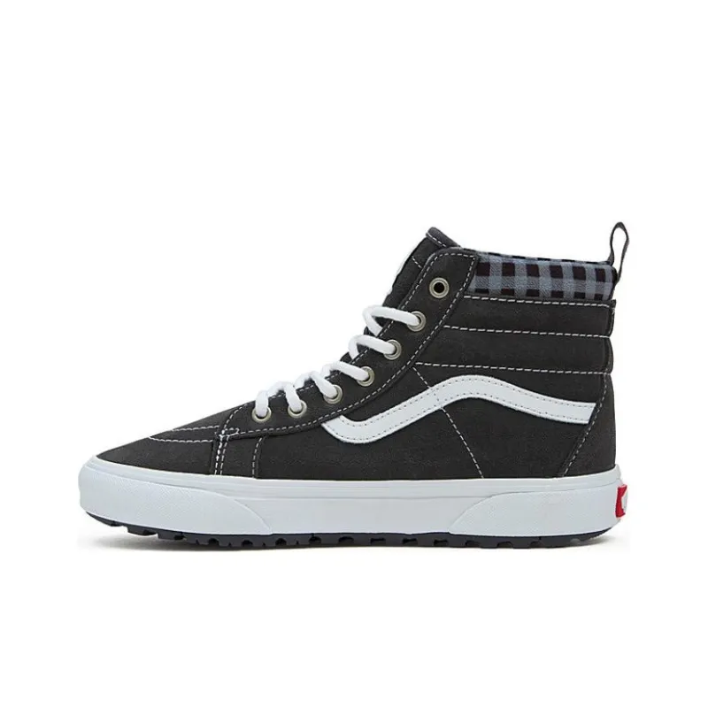 Vans SK8 Warm Coverage High Top Skateboard Shoes Teenagers Black-0