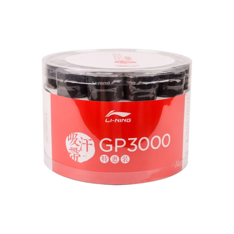 LiNing Badminton Grip Tape Polyurethane Thin GP3000 10 Pack-0