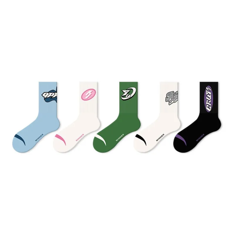 JKN Unisex Mid Calf Socks-16