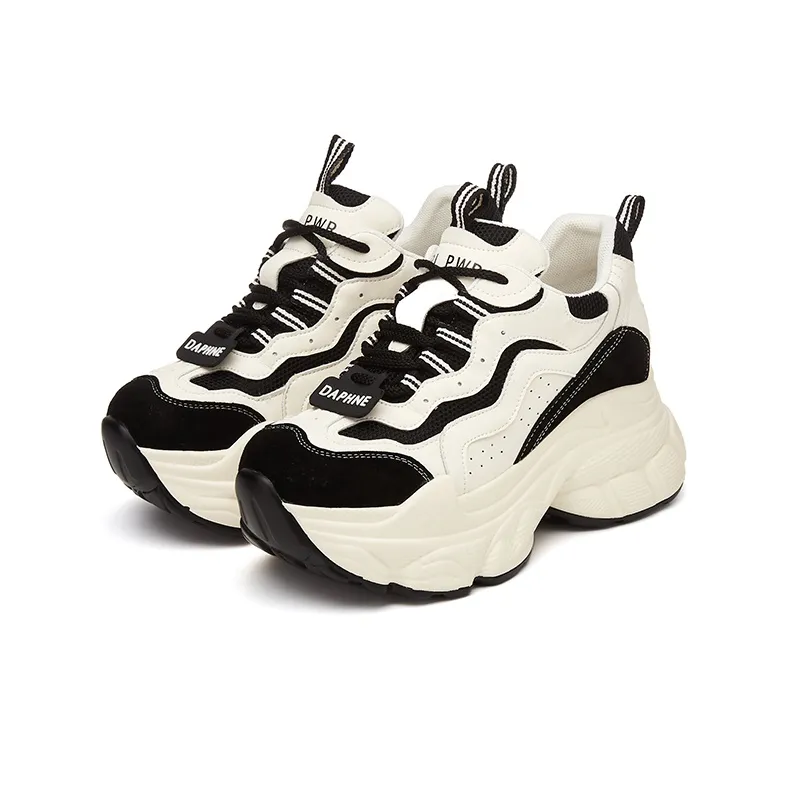 DAPHNE Low Top Chunky Sneakers 5cm Women's-2