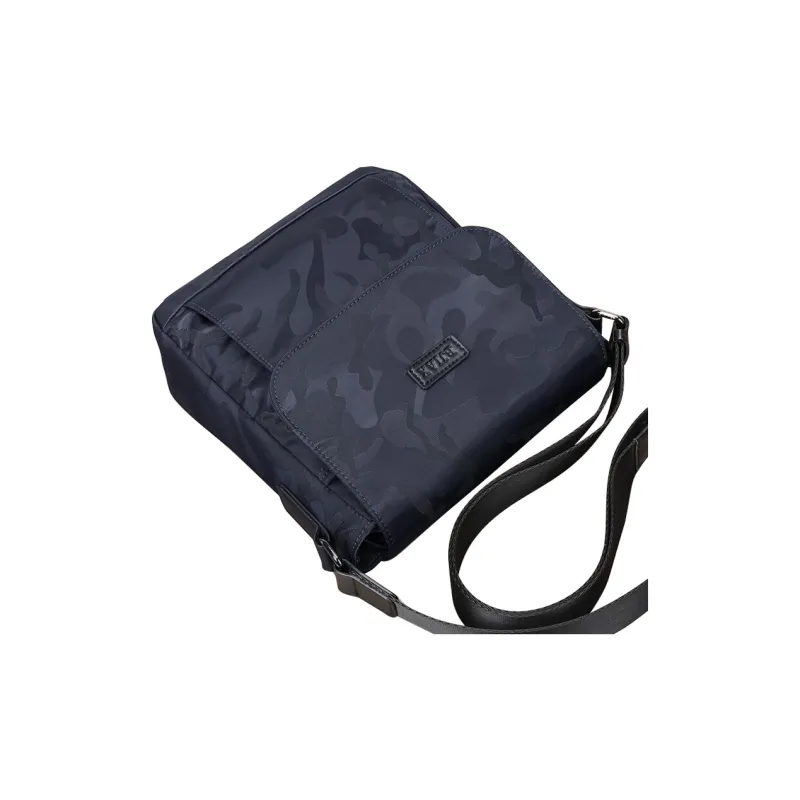 BJIAX Oxford Nylon Crossbody Bag Messenger Bag Shoulder Bag Unisex Blue Camouflage/Black Camouflage/Black-2
