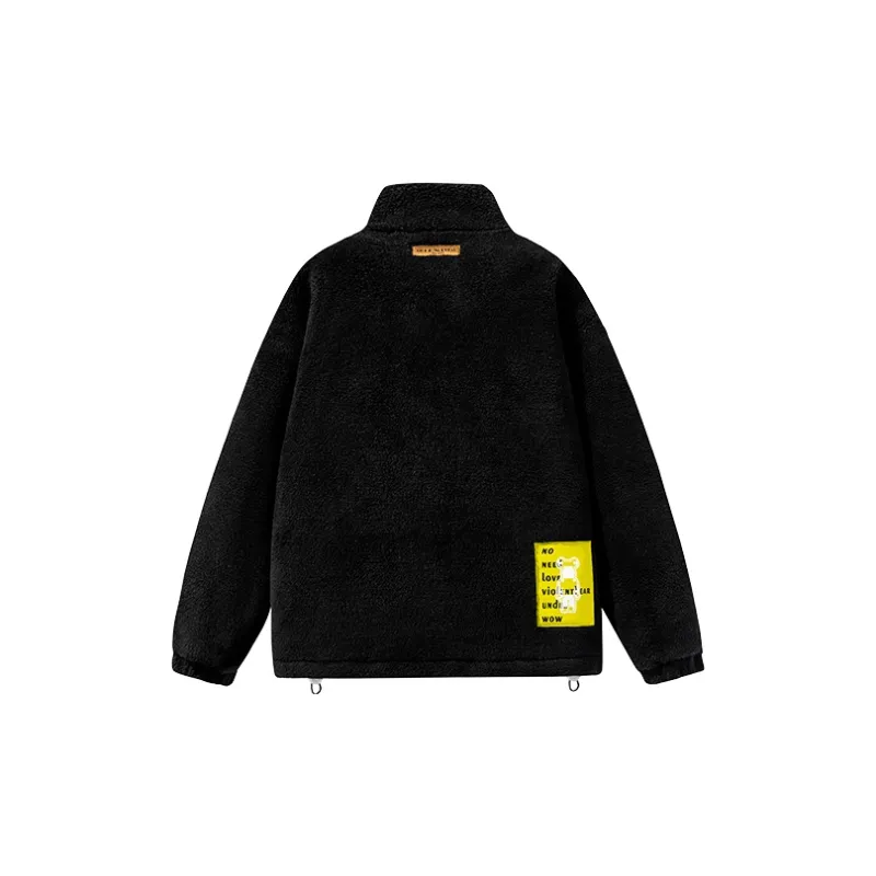 Green Forest Puffer Jackets Unisex-11
