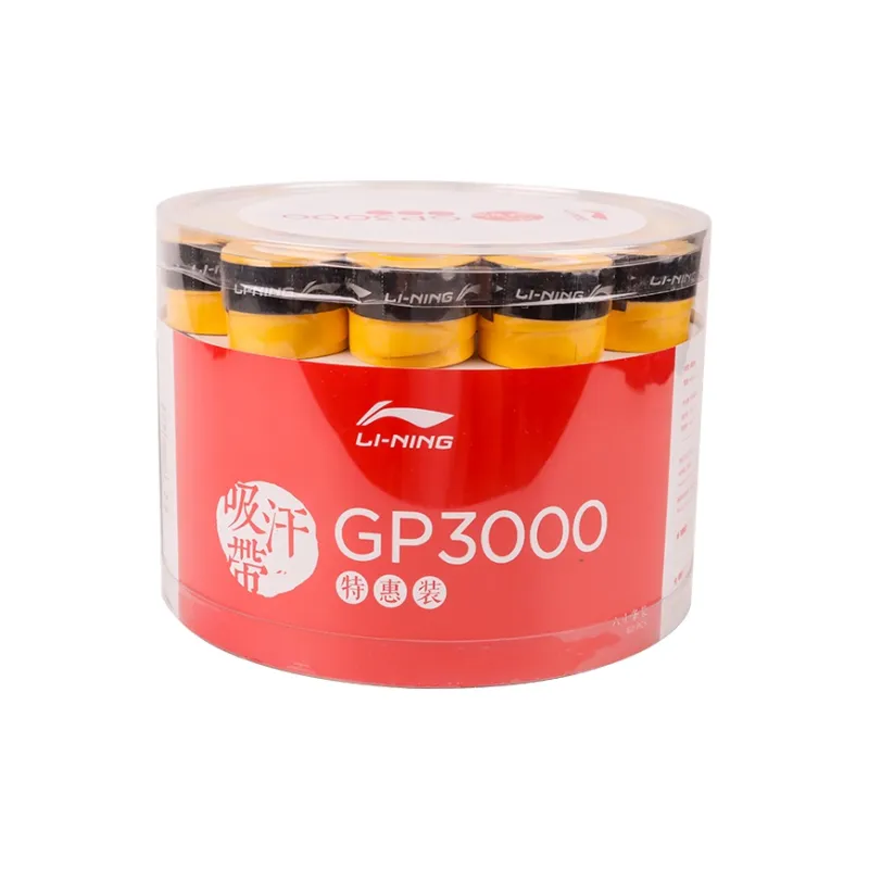 LiNing Badminton Grip Tape Polyurethane Thin GP3000 10 Pack-3