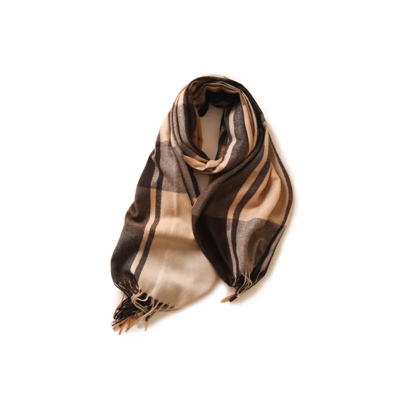 FREE RABBITⅡ Faux Cashmere Knit Scarves Unisex-2