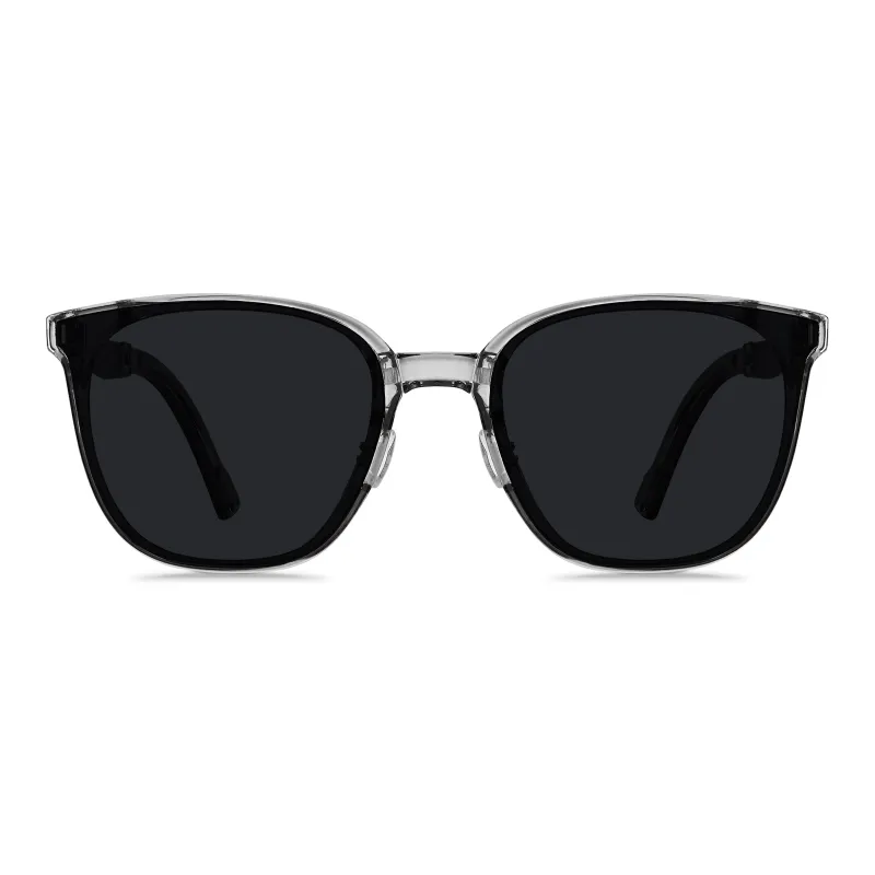CLARKIA FLOWER TR/Memory Plastic Square Sunglasses Unisex-14