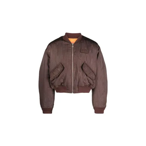 Marine Serre Regenerated Moire Reversible Bomber Jacket