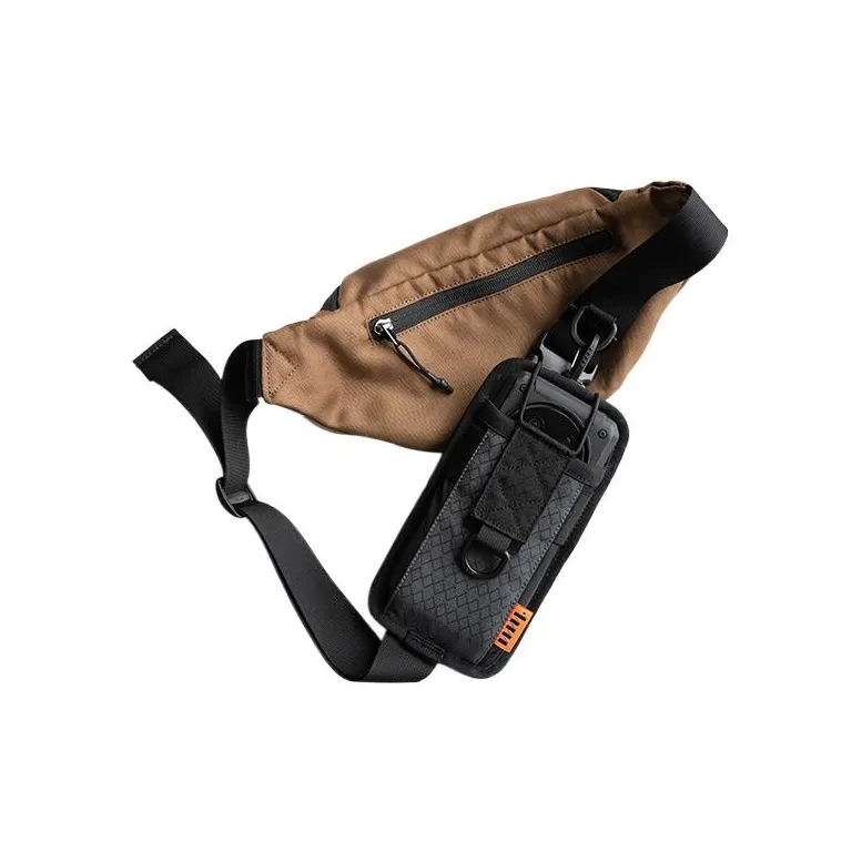 MYBRANDORIGINAL Nylon Cell Phone Pouch Regular Unisex Black-1