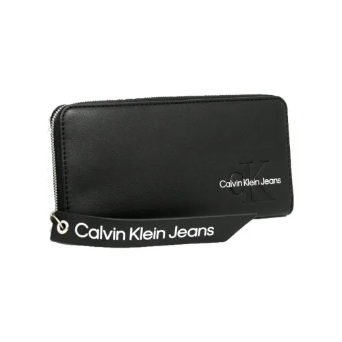 CK/Calvin Klein Polyurethane Wallet Men's Black