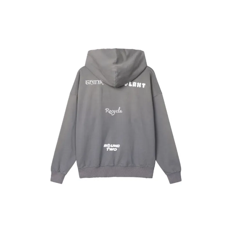 Round Two Sweatshirts Unisex Gray-1