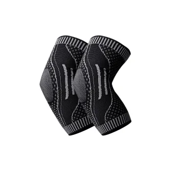 NAILEKESI Elbow Pads Breathable Warm Black Gray Cotton Nylon Comprehensive Protective