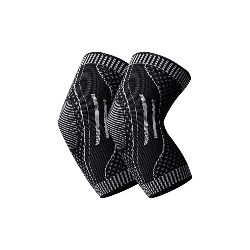 NAILEKESI Elbow Pads Breathable Warm Black Gray Cotton Nylon Comprehensive Protective-0