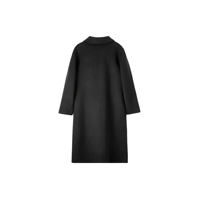 SENTUBILA Coats Women's Elegant Black-1