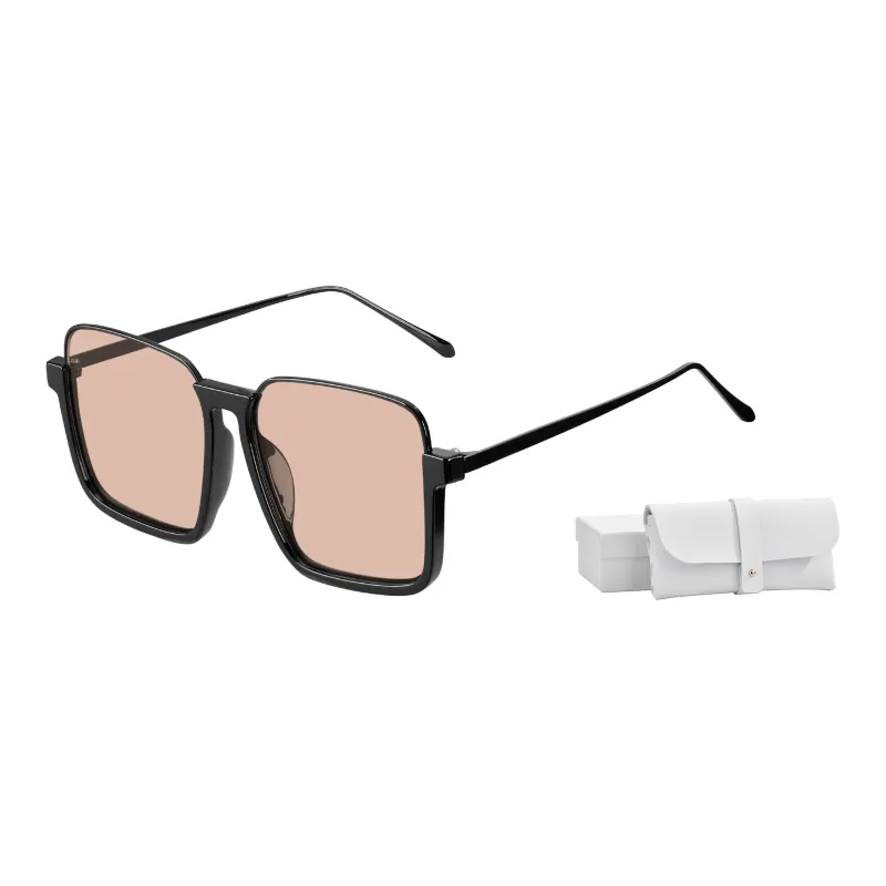 CLARKIA FLOWER Alloy PC Square Sunglasses Unisex-1
