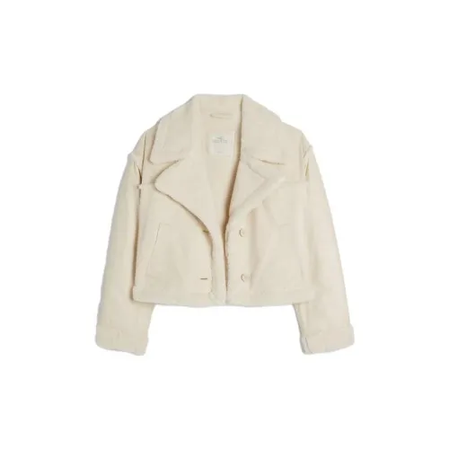 Hollister Jackets Women's Cream