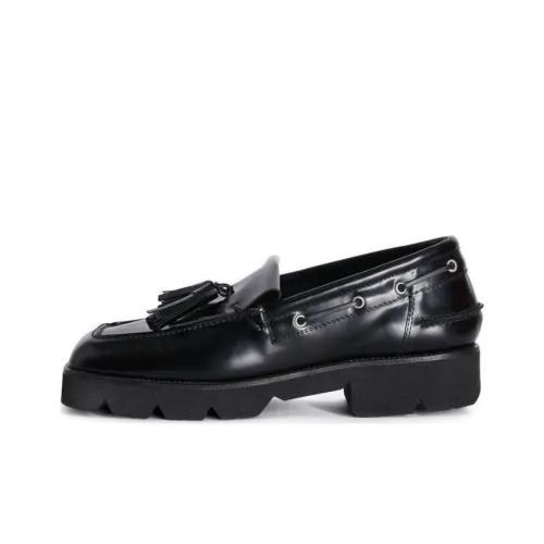 MSGM Boat Shoes Men Black