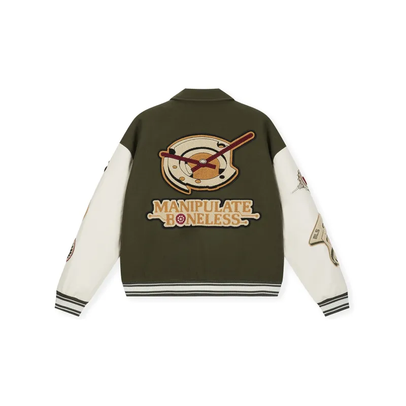 BONELESS Baseball Jacket Unisex-5