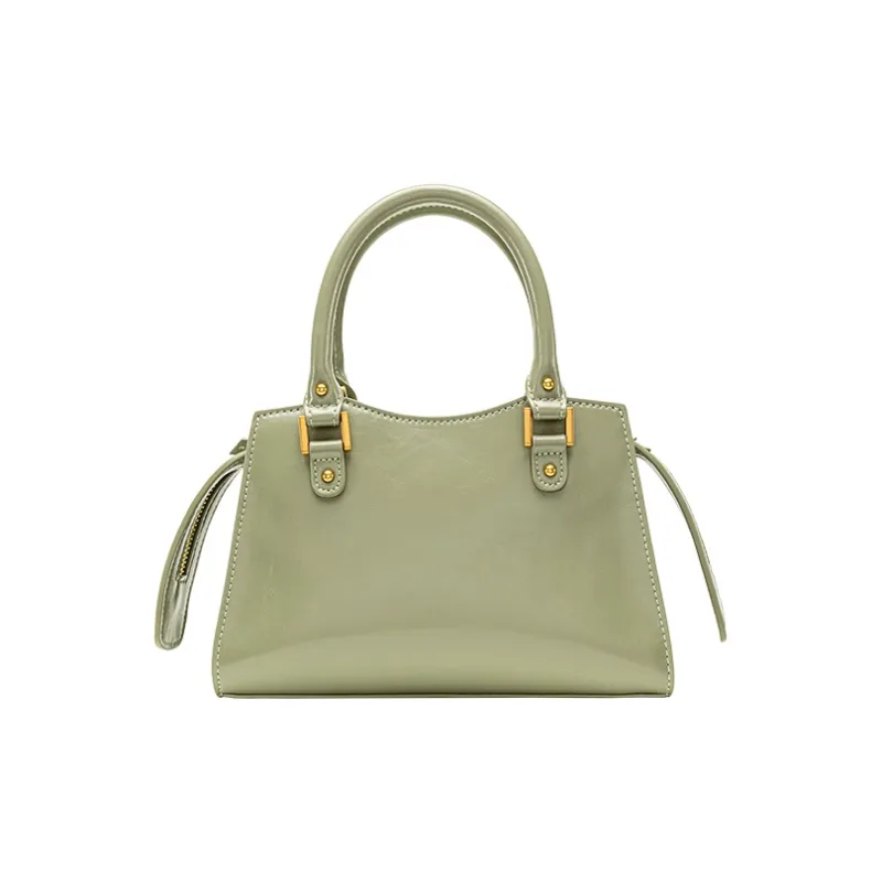 VANESSA HOGAN Vh Classic Series Leather Crossbody Bags Handbags Medium Size Women's Green-2