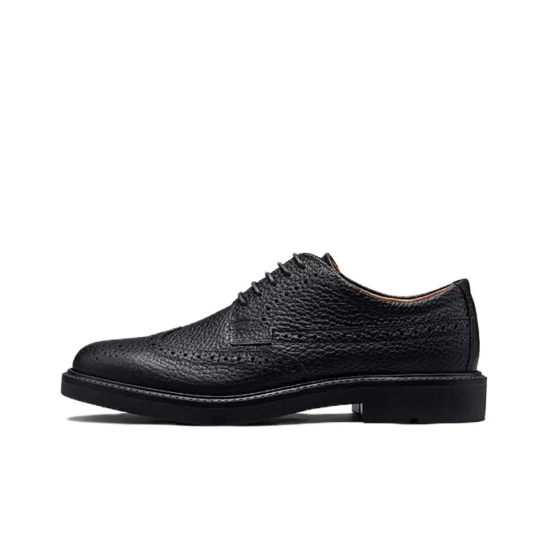 Ecco Metropole London Perforated Leather Brogues-0