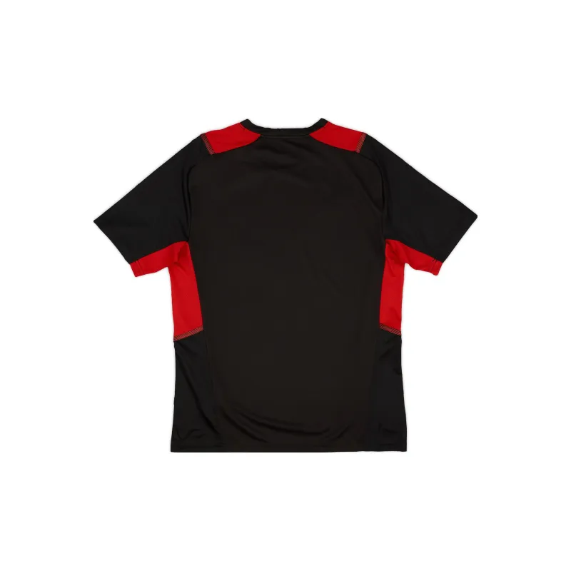 PUMA AC Milan T Shirt Men's Black Red Color Block-1