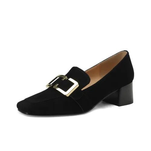 F·LOVES·f Loafers 5cm Women's Black
