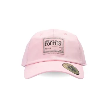 VERSACE JEANS COUTURE Cotton Baseball Caps Women's Pink
