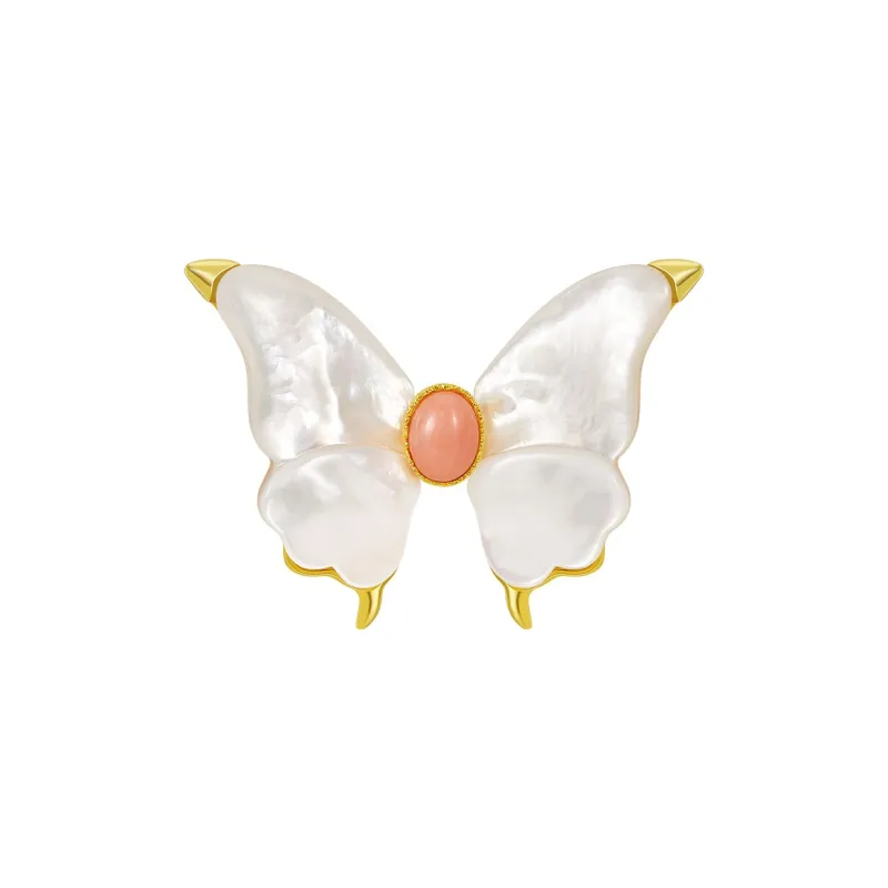 JAY White Shells Brooches Women's-3