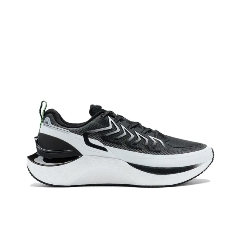 XTEP Wind And Fire 27 Generations Cushioning Wear Resistant Low Top Running Shoes Men's Black Sail White-1