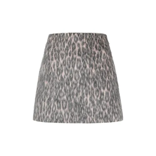 MSGM Casual Short Skirts Women's Gray