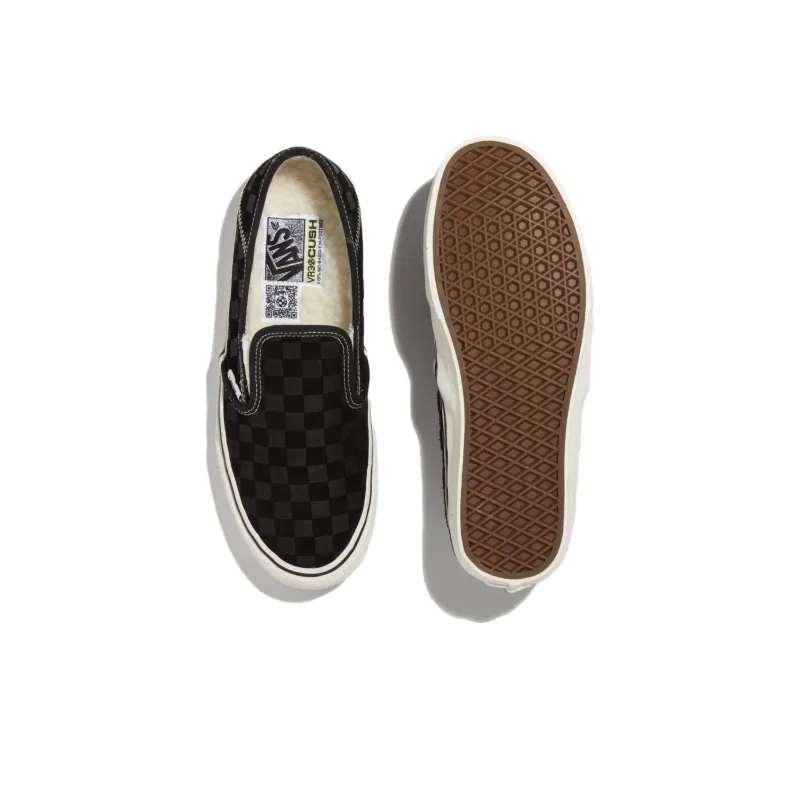 Vans Classic Slip On Checkerboard 'Black'-2
