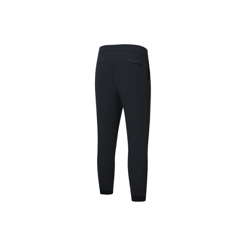 FILA Knitted Sweatpants Men Pitch Black-1