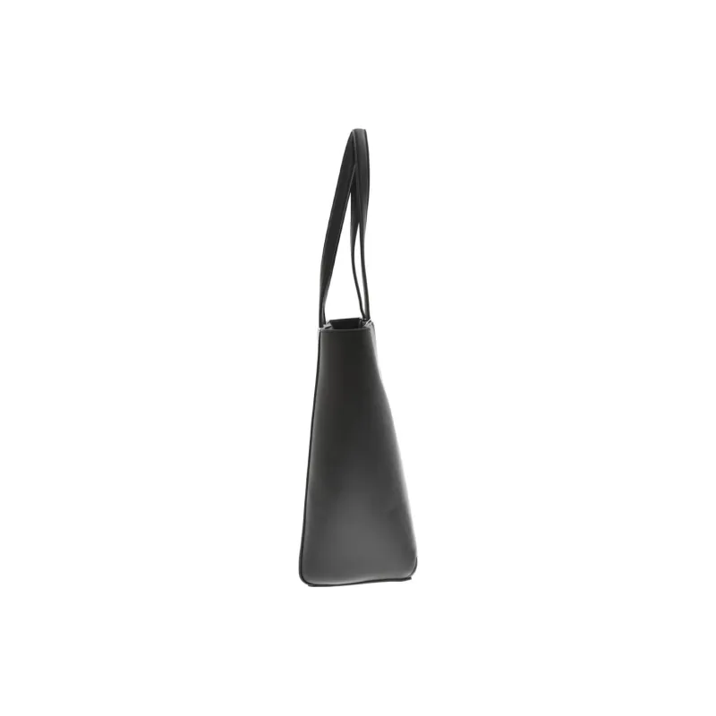 CK/Calvin Klein Polyurethane Tote Bag Shopping Bag Handbag Regular Women's Black-1